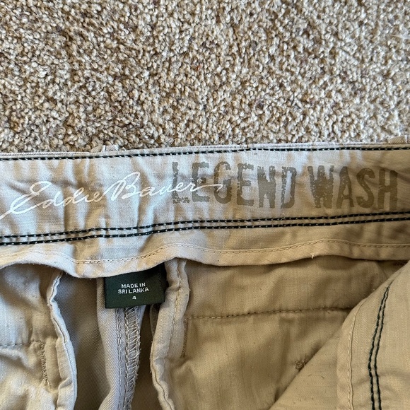 Eddie Bauer Women’s Legend Wash “Blakely” Straight Fit Chinos – Tan, Size 4 - Picture 4 of 9